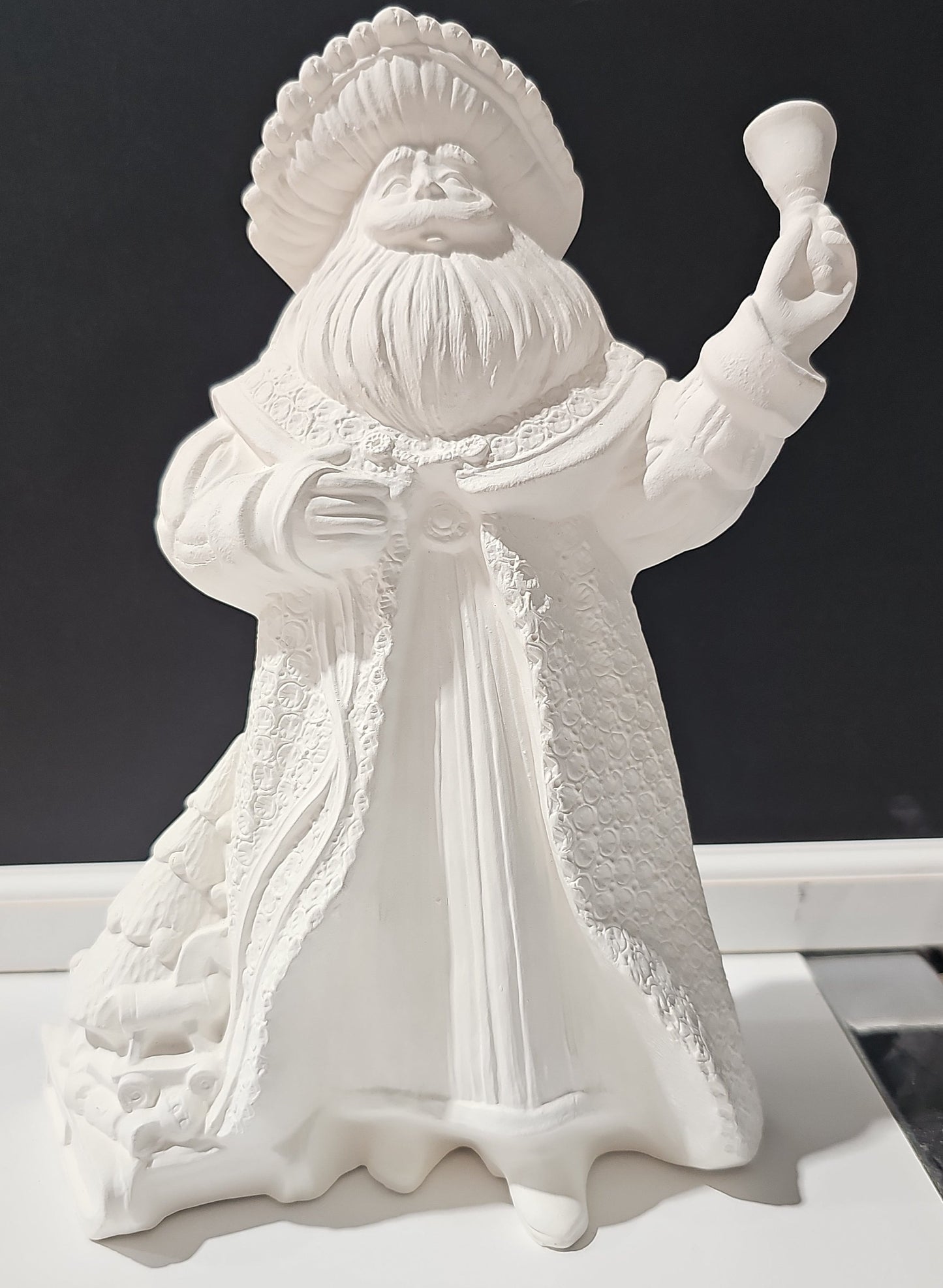 Antique Santa with Bell & Sled - Gare - 2385