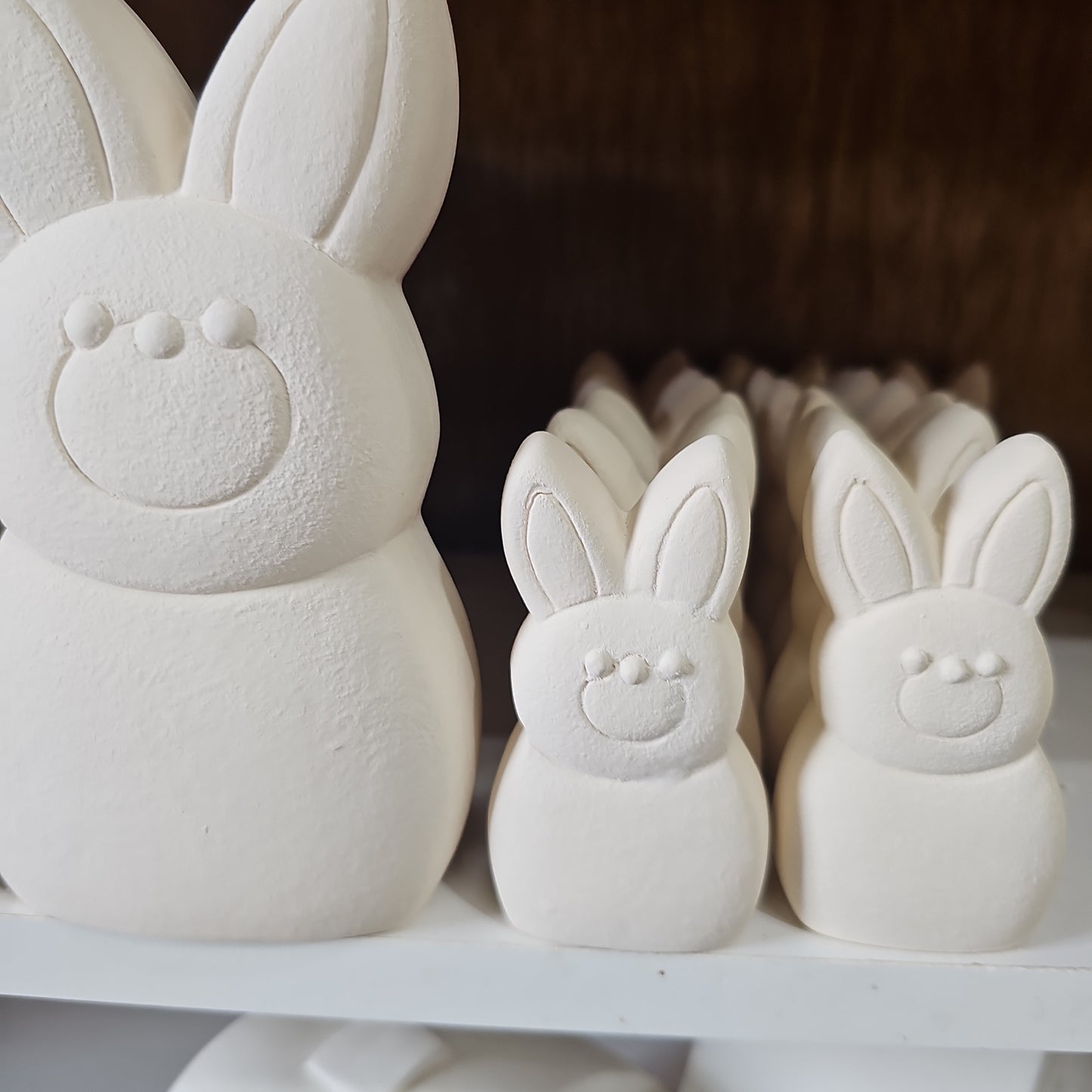 Extra Small Marshmallow Bunny - Clay Magic - 4303