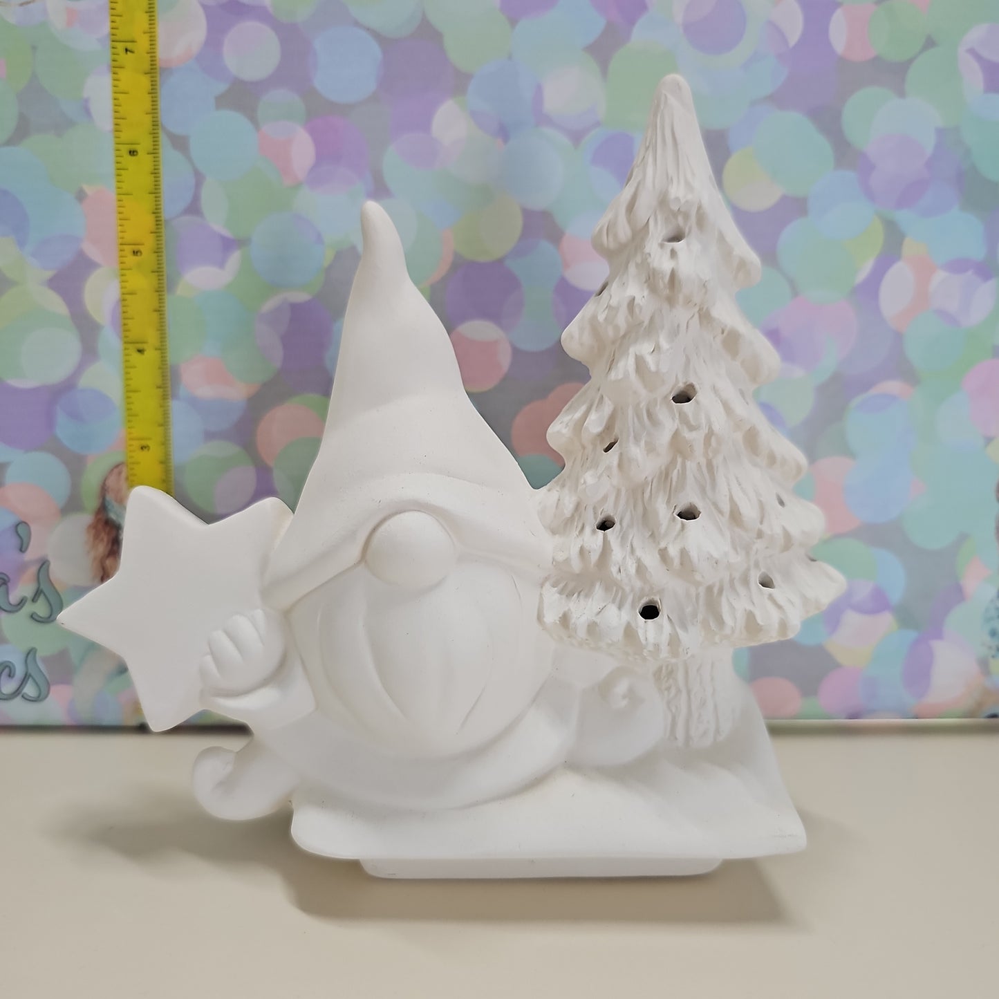 Gnome with Star - Truck Insert - Clay Magic - 4222