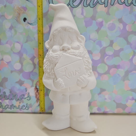 "Valentino"(letter) Valentine Gnome - Clay Magic - 3092