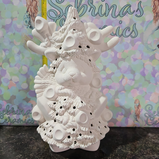 Christmas Tree Reindeer - Clay Magic - 2643