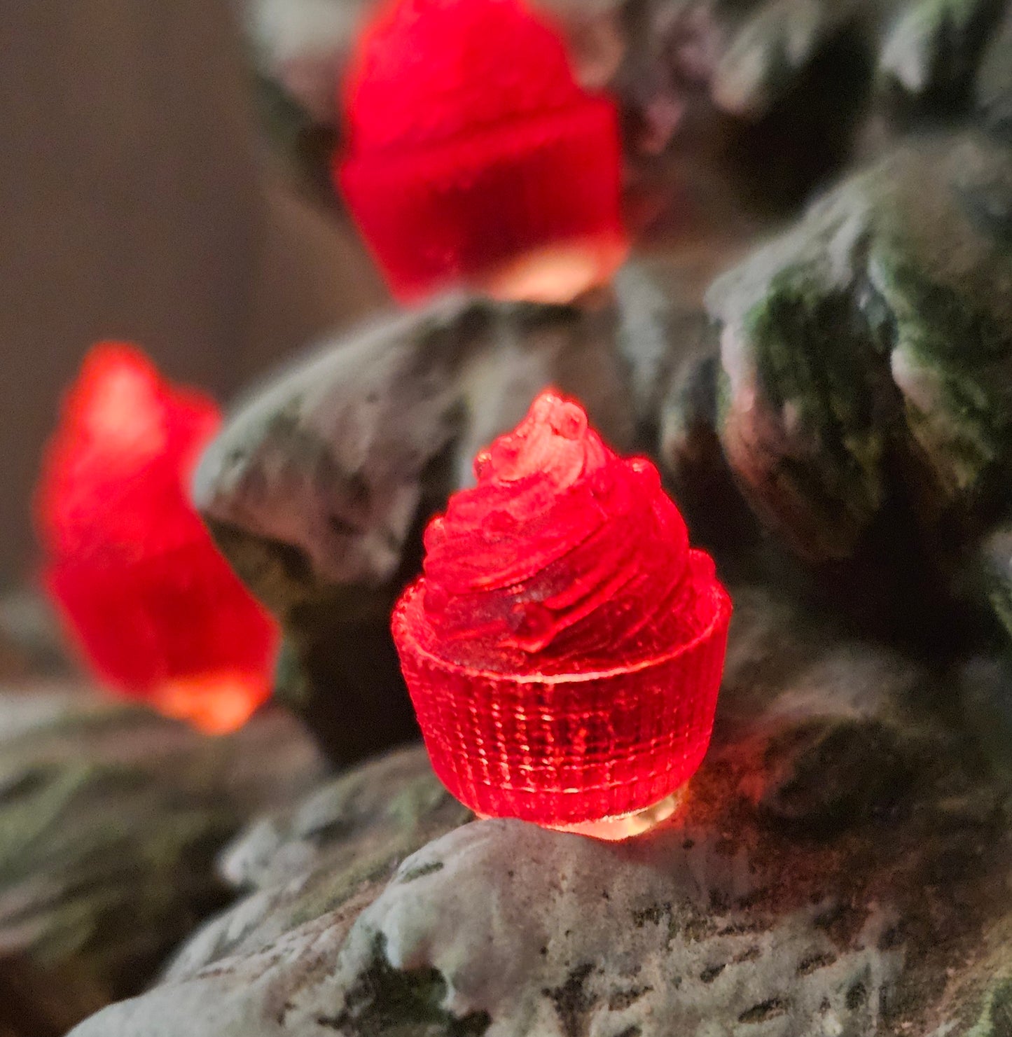 Cupcake - Ceramic Tree Lights