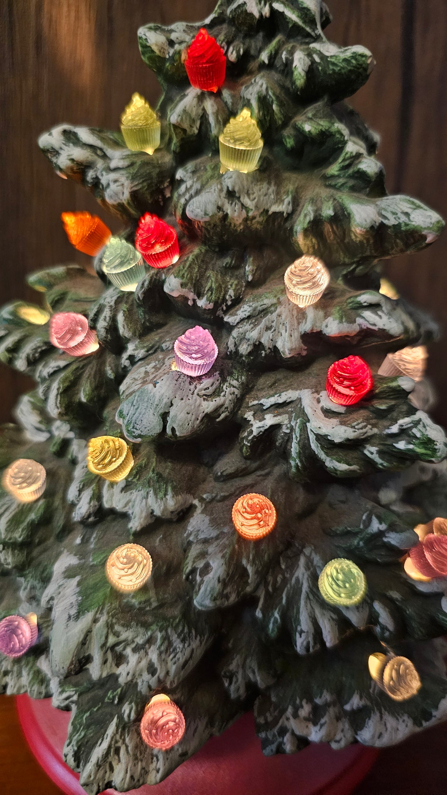 Cupcake - Ceramic Tree Lights