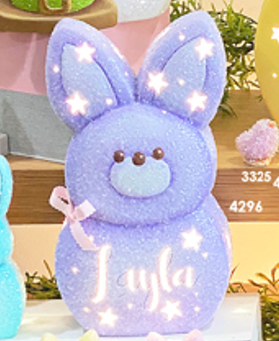 Medium Marshmallow Bunny - Clay Magic - 4296