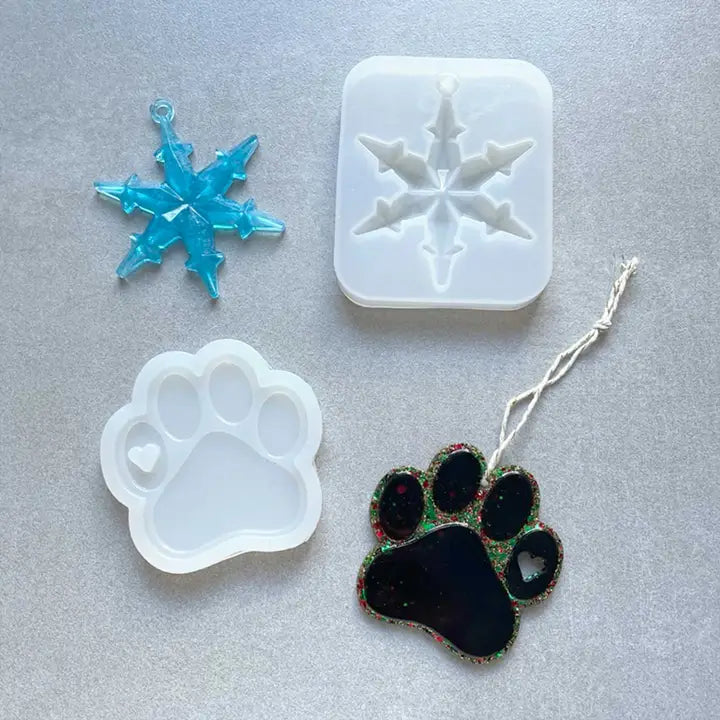 Dog Paw Silicone Mold
