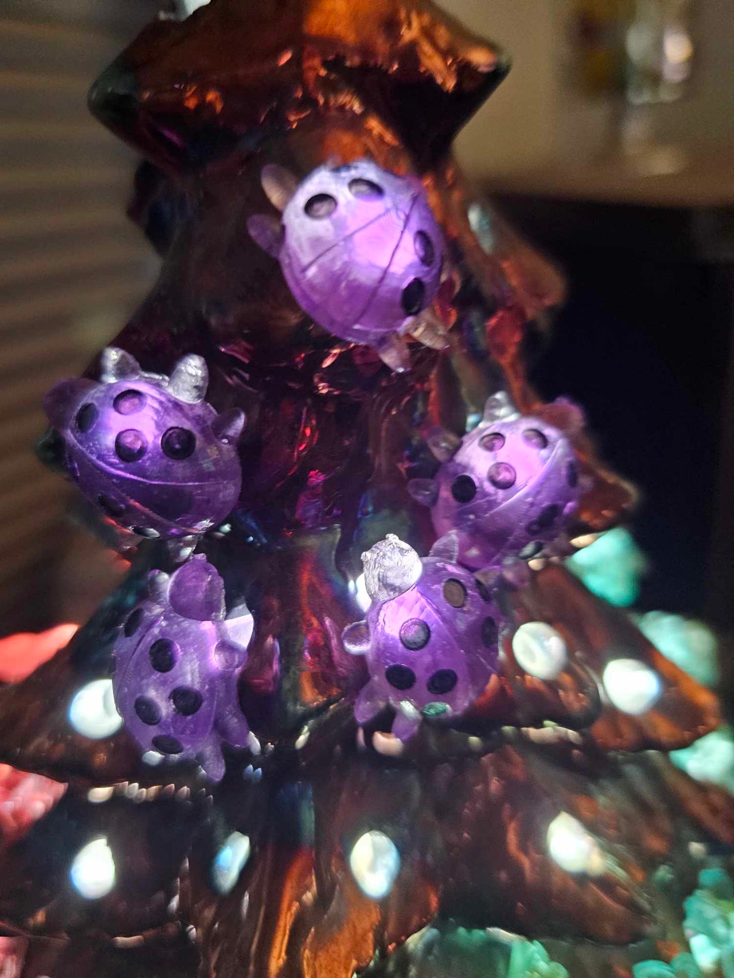 Ladybug - Christmas Tree Lights