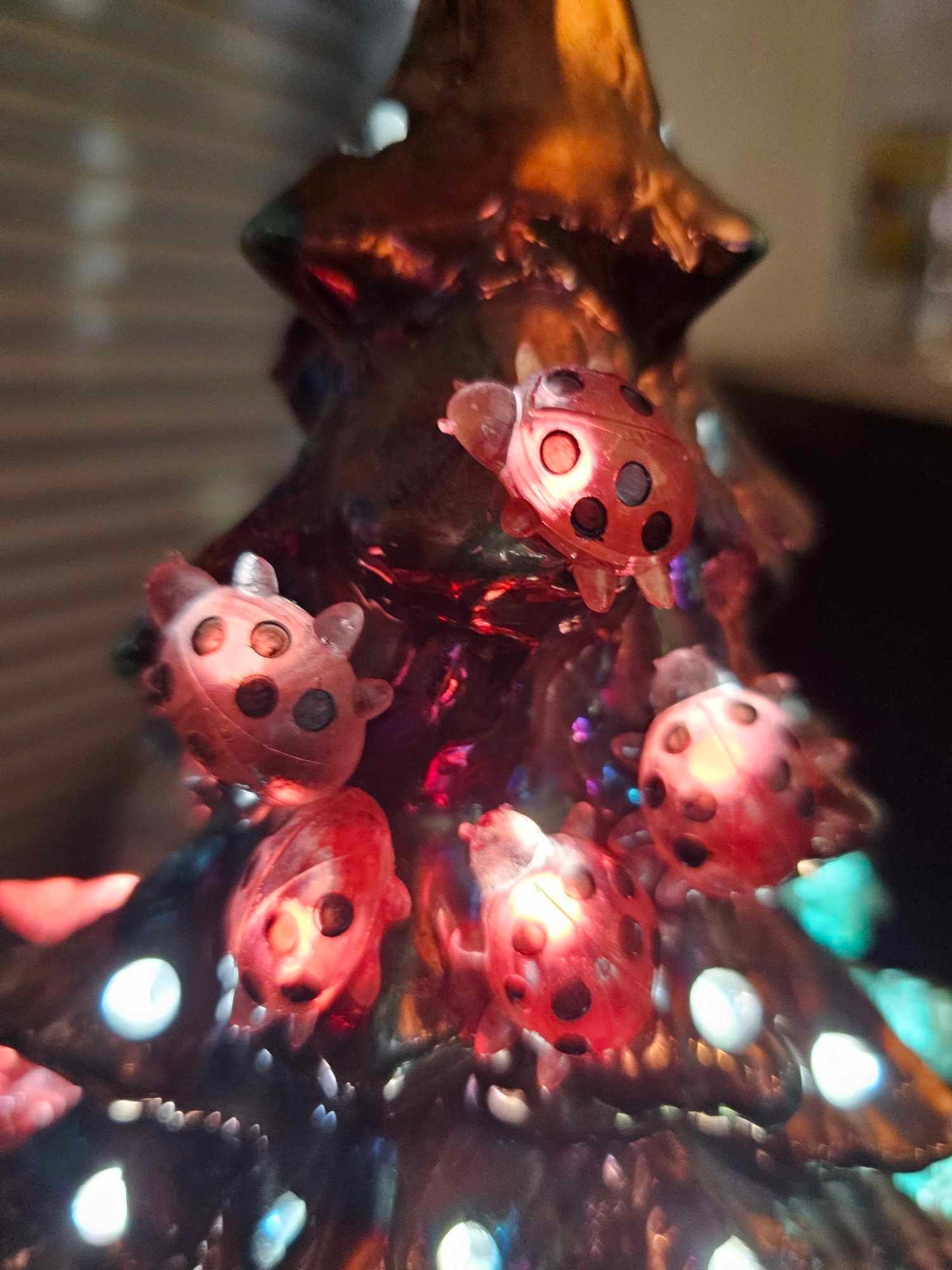 Ladybug - Christmas Tree Lights
