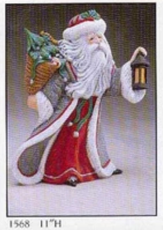 Antique Santa with Lantern - Gare -1568