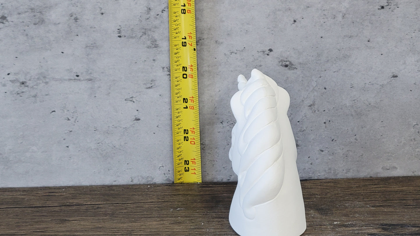 Unicorn Bust - Clay Magic - 4184