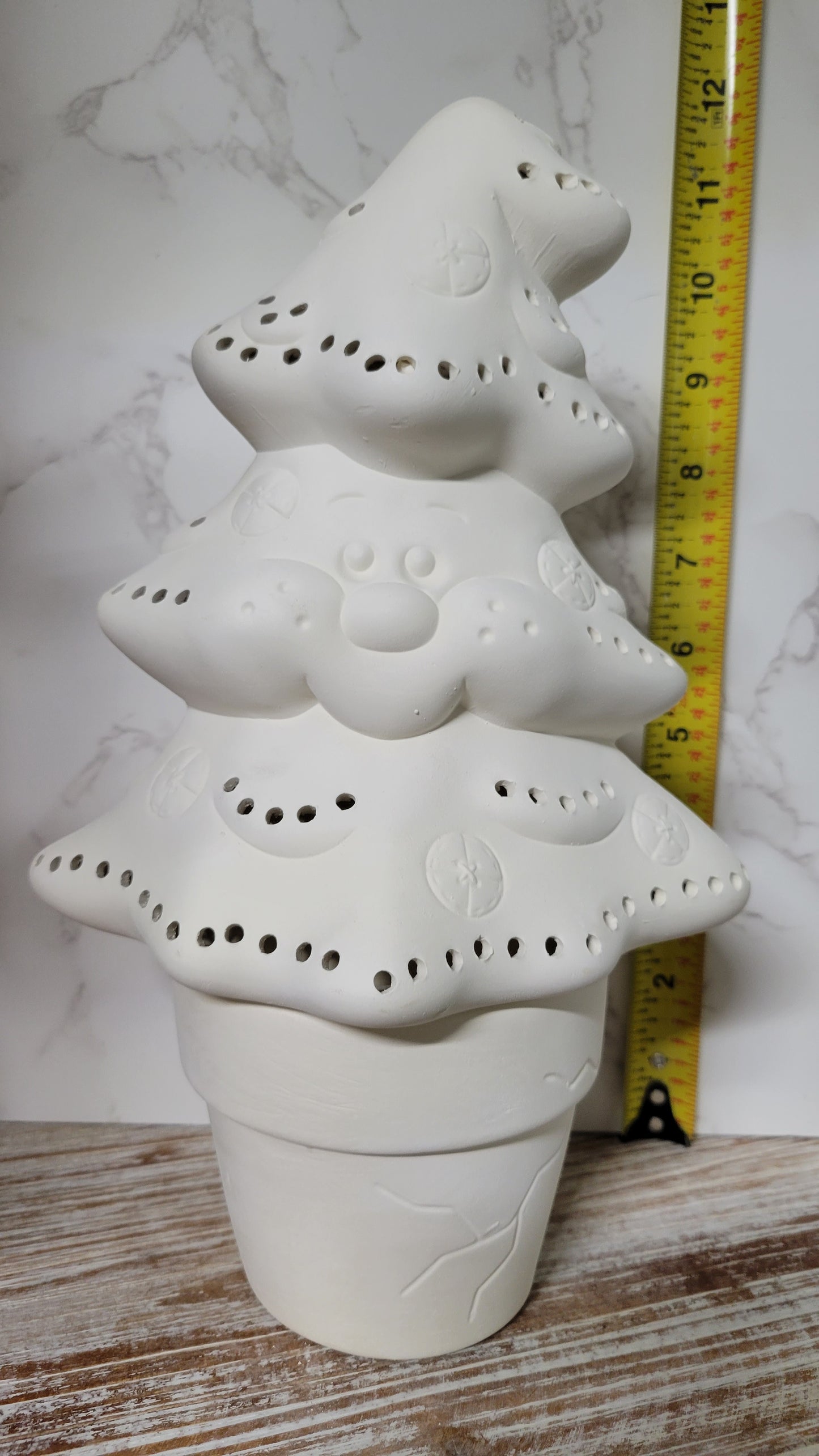 Crack Pot Tree with Base (Large) - Dona's - D1594