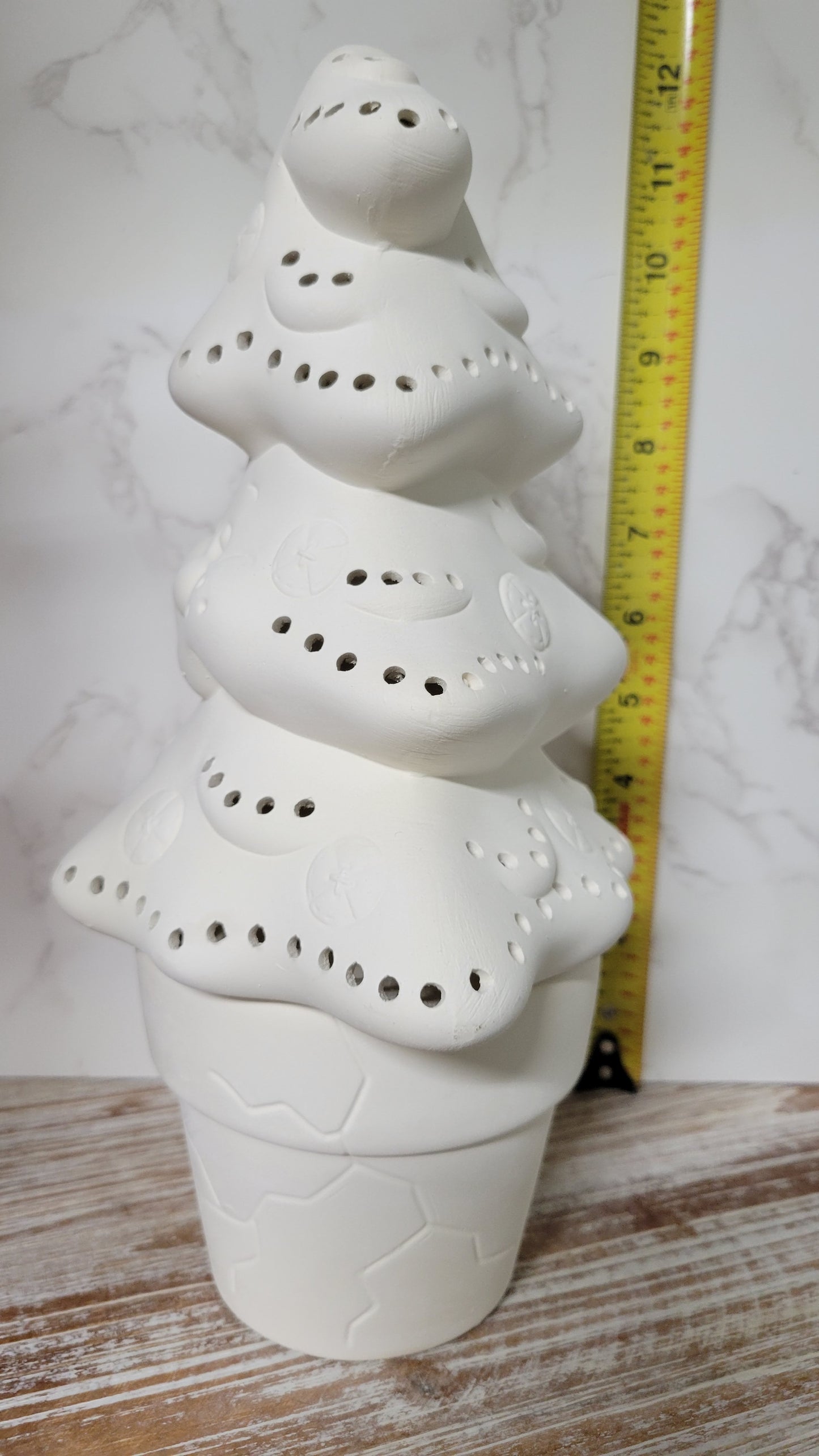 Crack Pot Tree with Base (Large) - Dona's - D1594