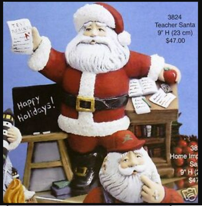 Teacher Santa - Gare - 3824