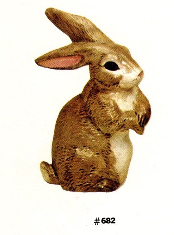 Standing on Hind Legs Bunny - Albertas - 682