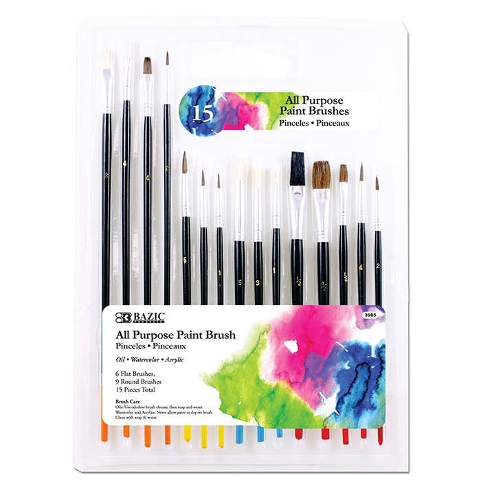 Assorted Kid's Paint Brushes – Sebrina's Ceramics & Crafts