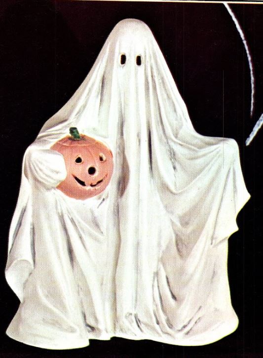 Ghost with Pumpkin - Byron - B87