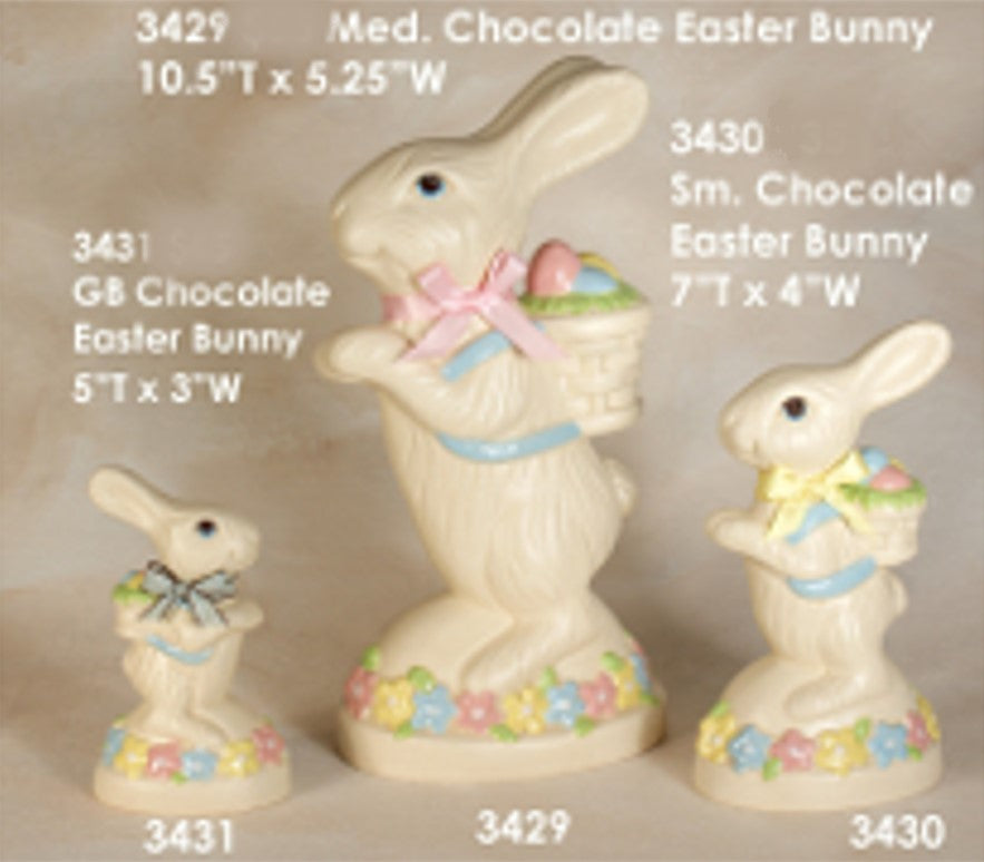 GB Chocolate Easter Bunny - Clay Magic - 3431