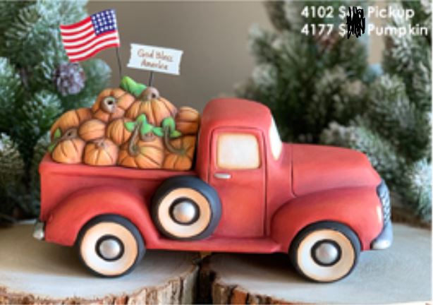 Pumpkin - Truck Insert - Clay Magic - 4177