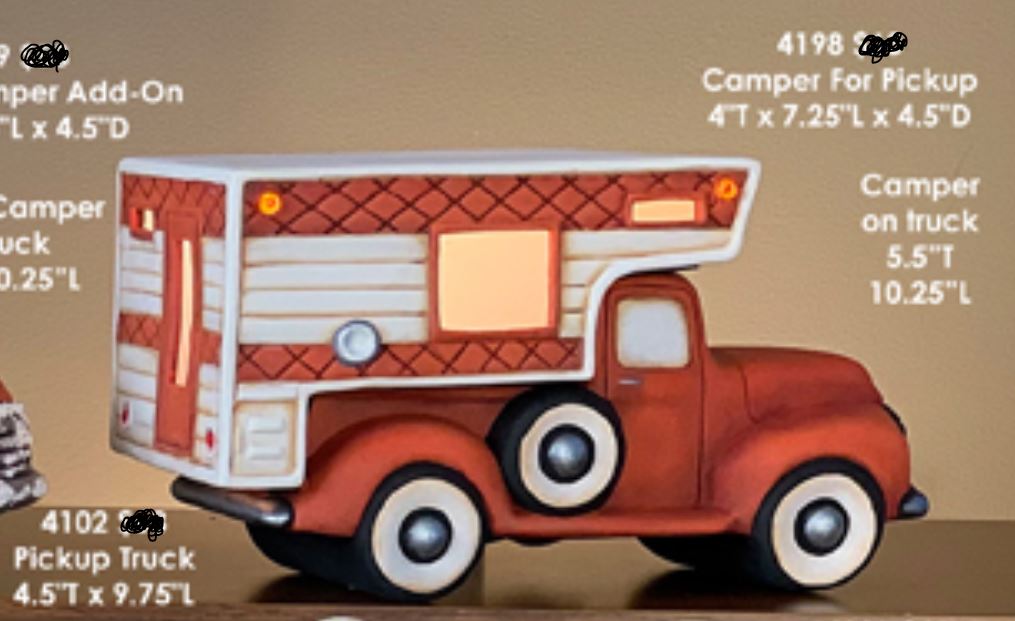 Camper - Truck Insert - Clay Magic - 4198