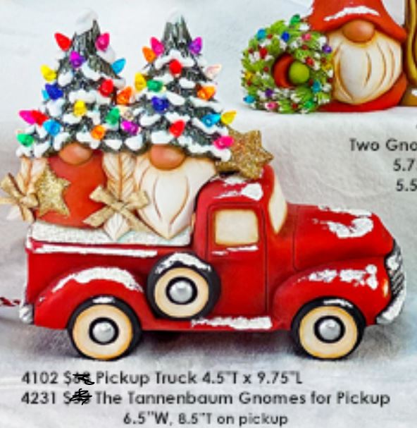 Tannenbaum Gnomes - Truck Insert - Clay Magic - 4231