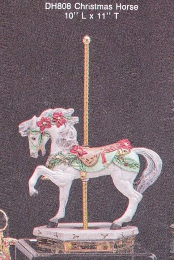 Christmas Carousel Horse - Doc Holliday - 808