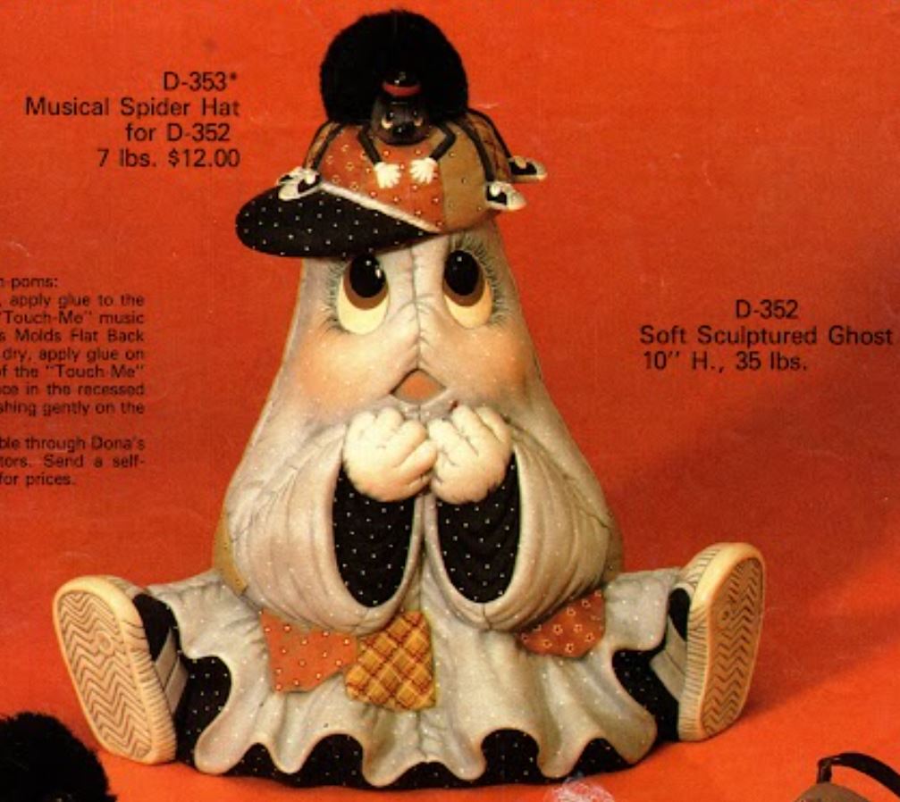 Soft Sculpture Ghost - Donas Mold - D-352