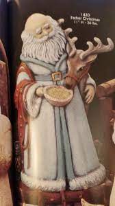 Father Christmas Feeding Reindeer - Gare -1420