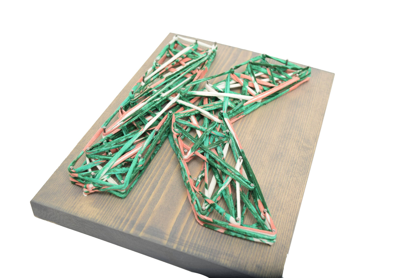 Eco Initial DIY String Art