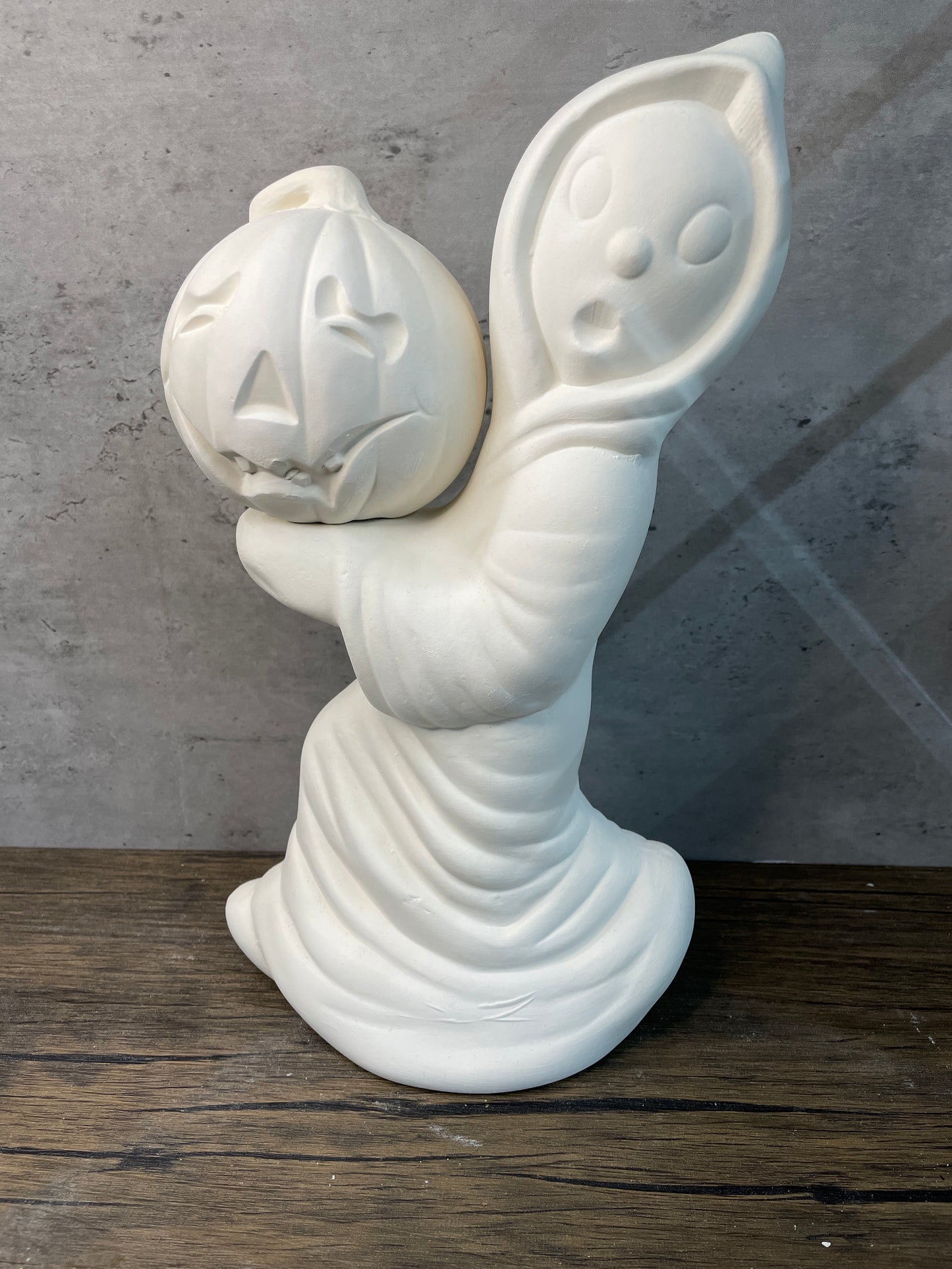 Ghost Holding Pumpkin 2 Piece
