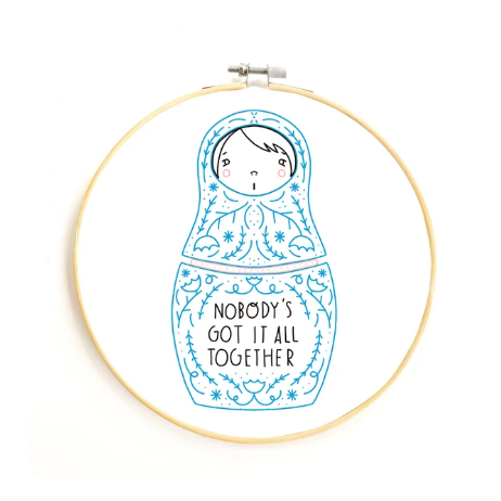 Gingibar Embroidery Kit