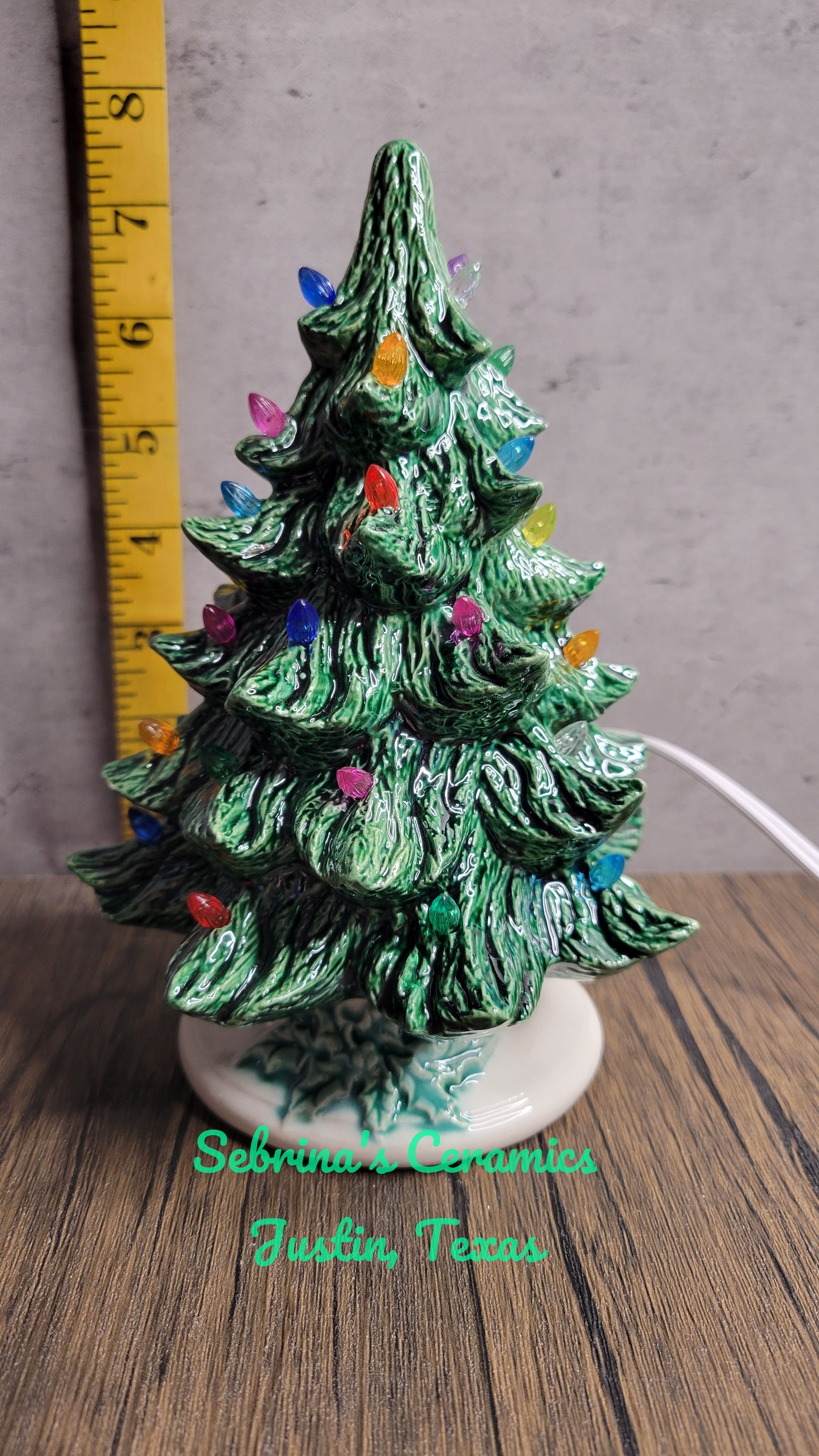 Christmas Tree & Base Extra Small - Nowells - 384 - Completed