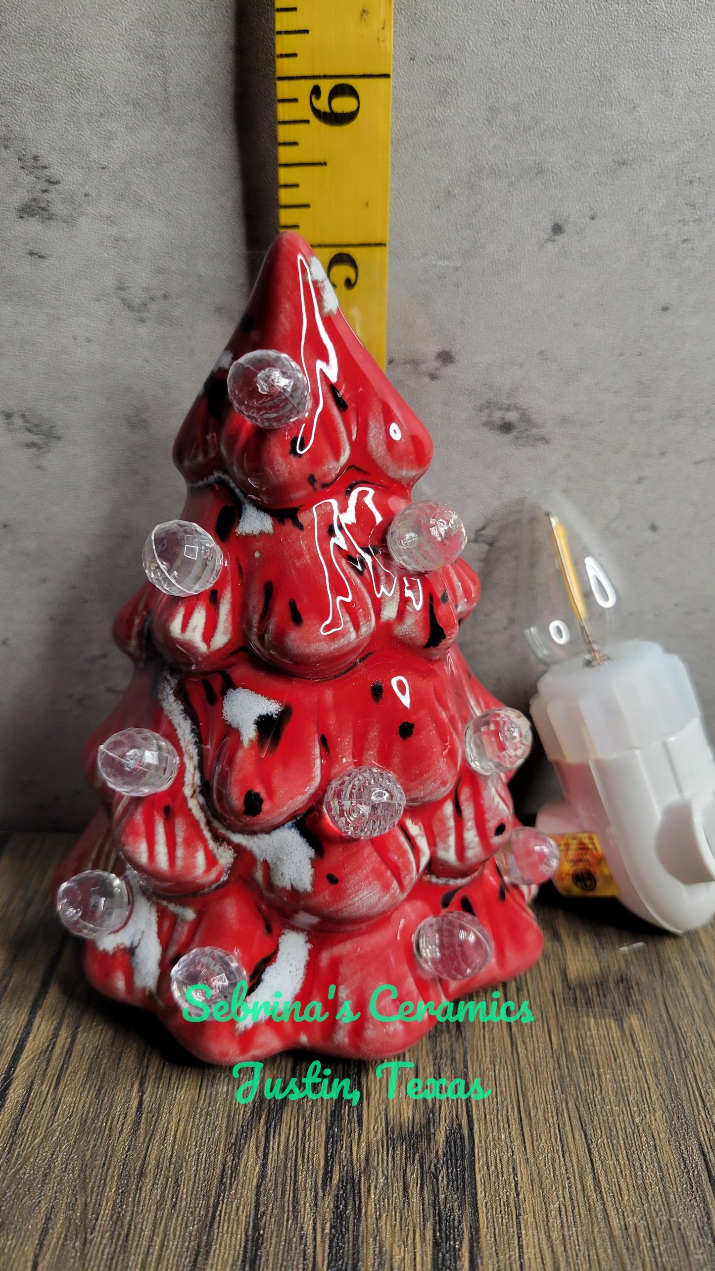 Christmas Tree Night Light - Completed