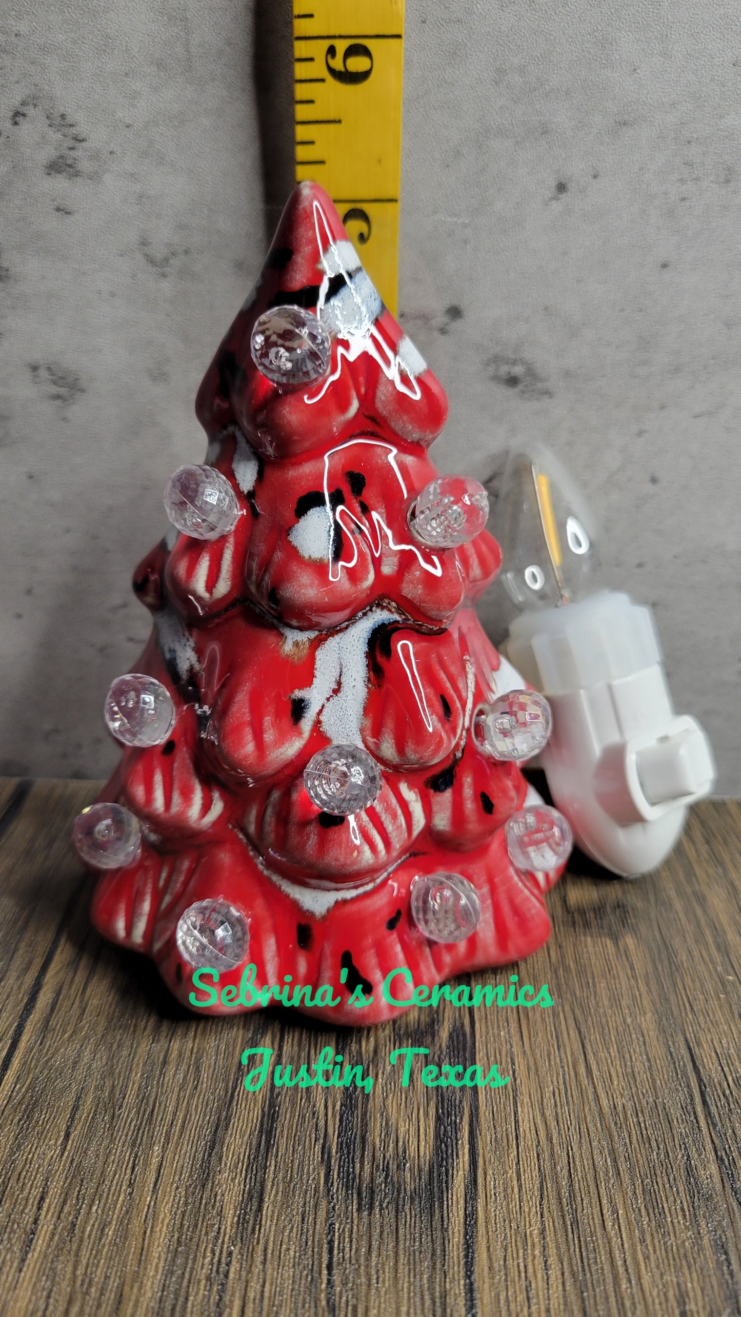 Christmas Tree Night Light - Completed