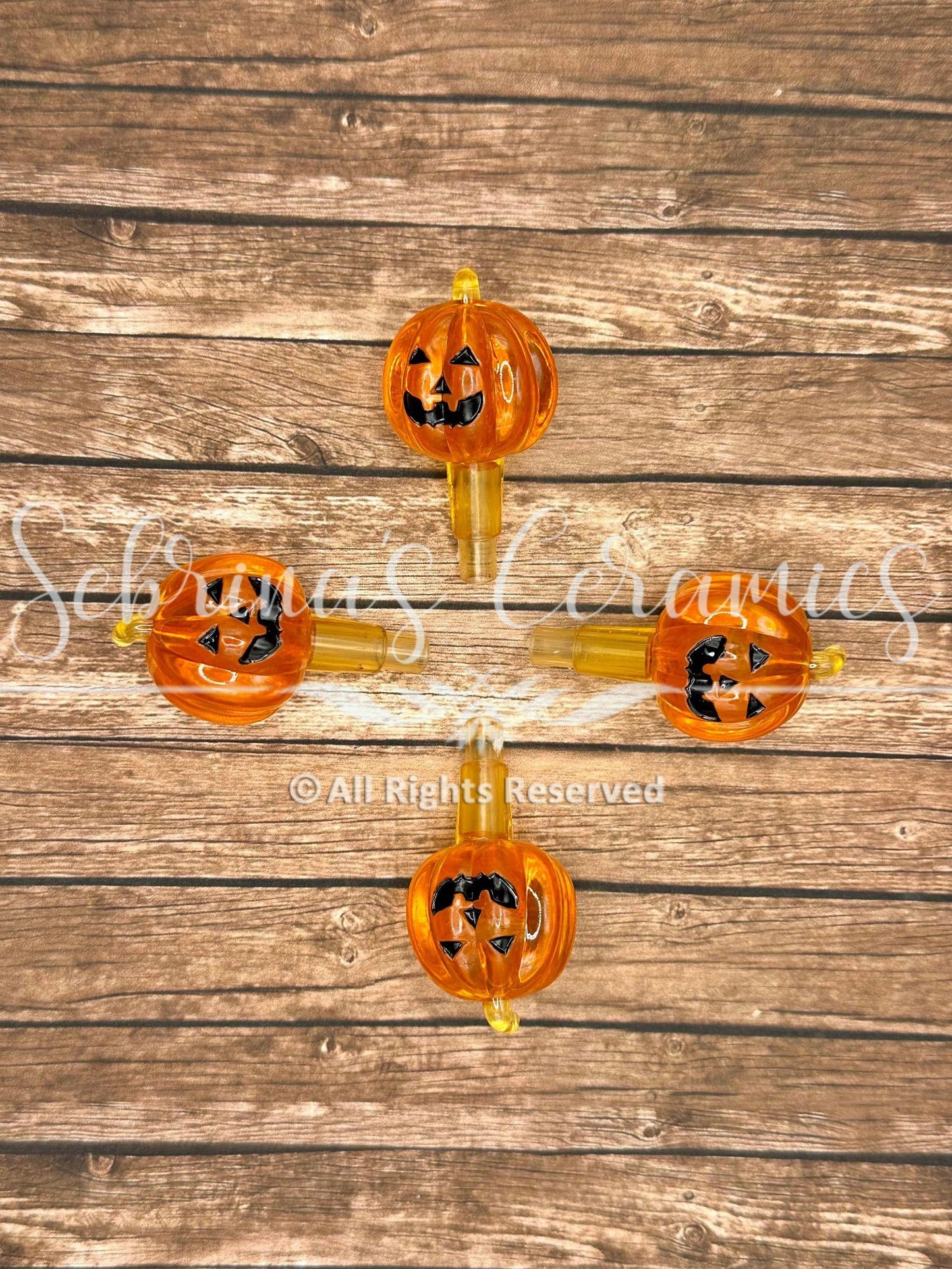 Pumpkin - Christmas Tree Topper Light