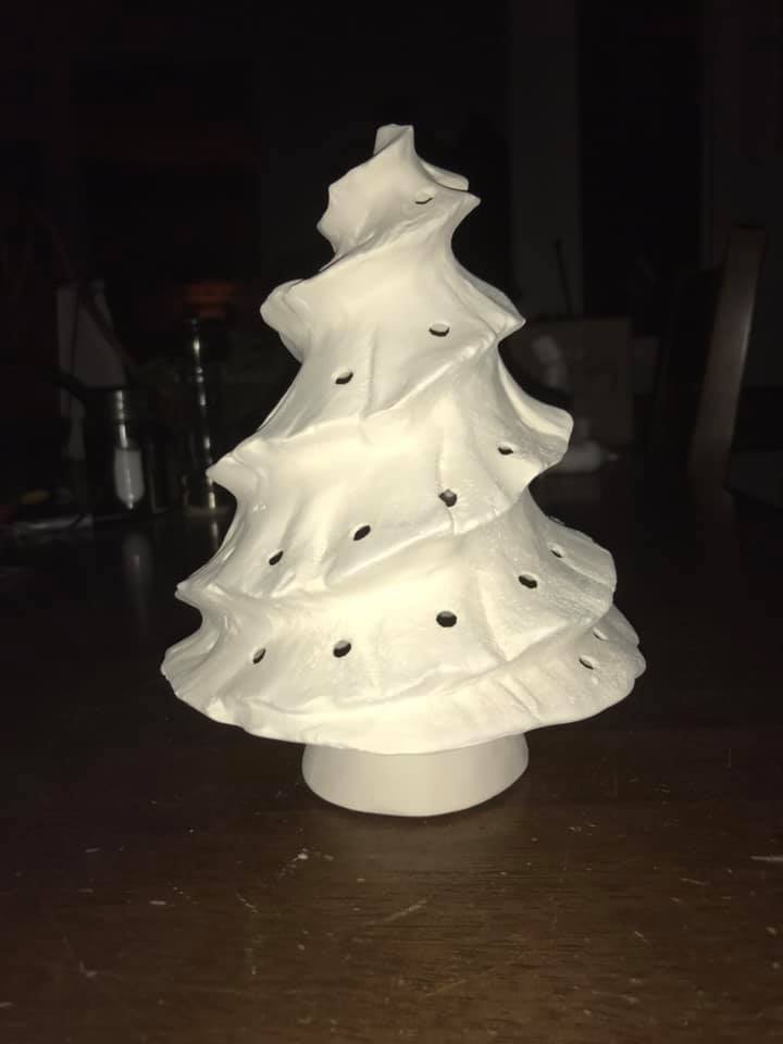 Heart - Christmas Tree Topper Light – Sebrina's Ceramics & Crafts