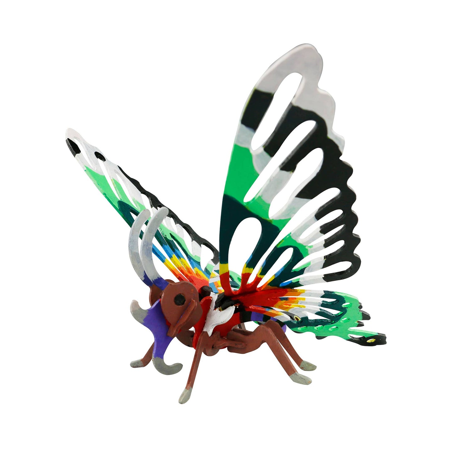 Wooden Paint Kit with Paints & Brushes