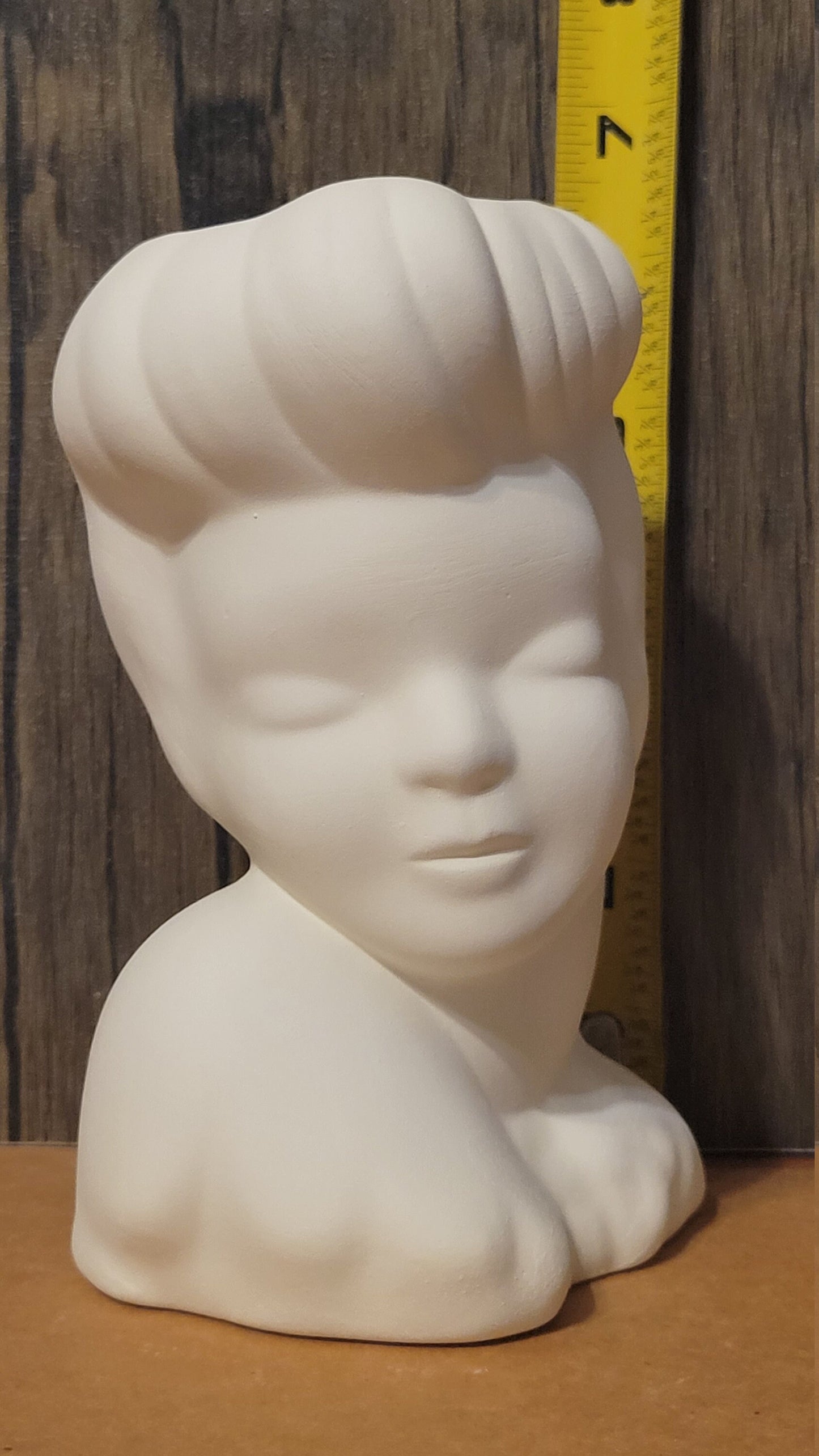Lady Head Vase - New Pour from Vintage Mold