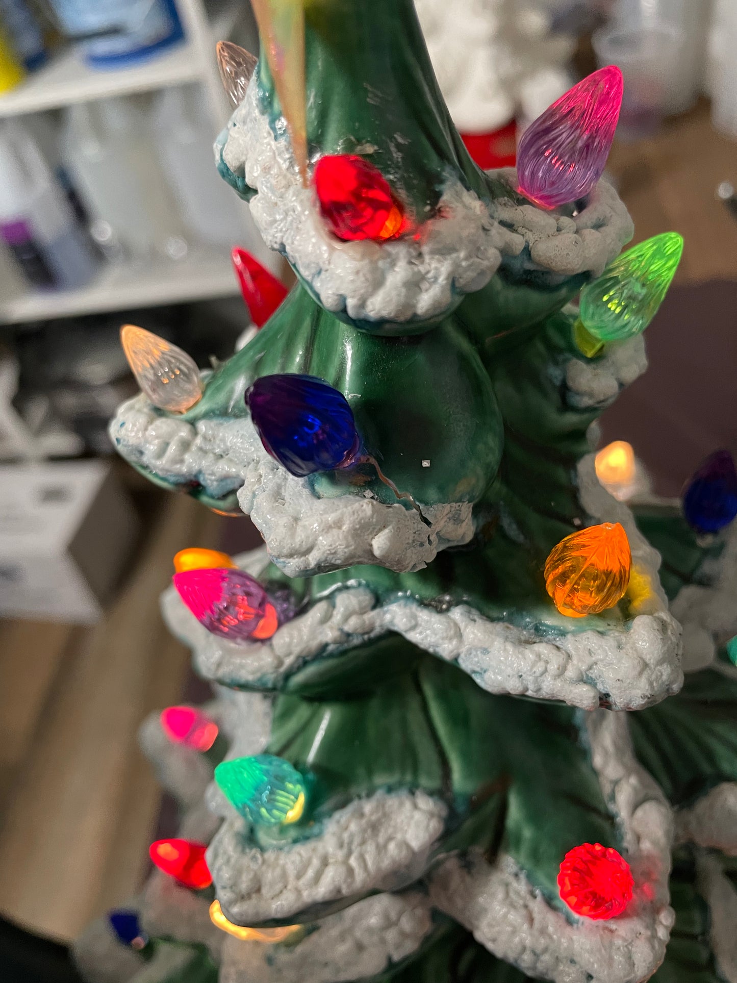 Christmas Tree Atlantic A64 with Snowy Tips