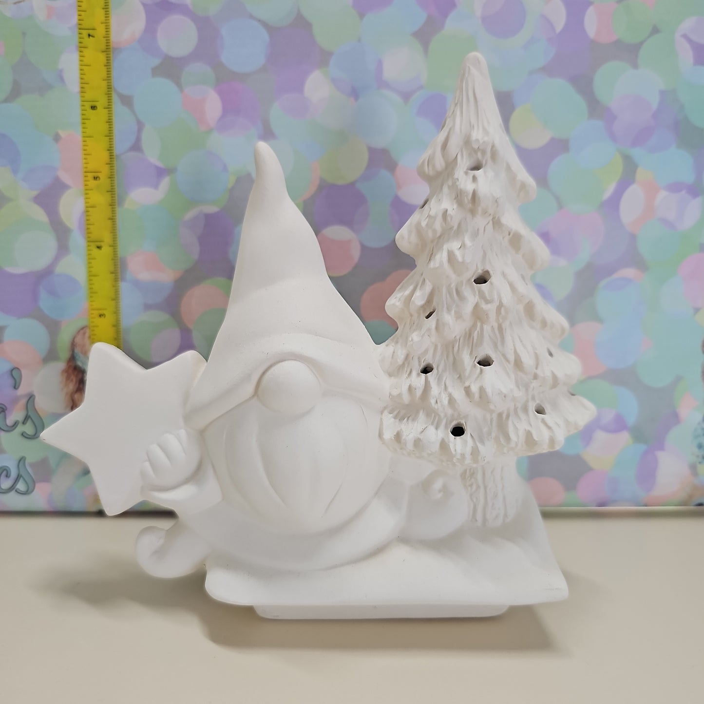 Gnome with Star - Truck Insert - Clay Magic - 4222