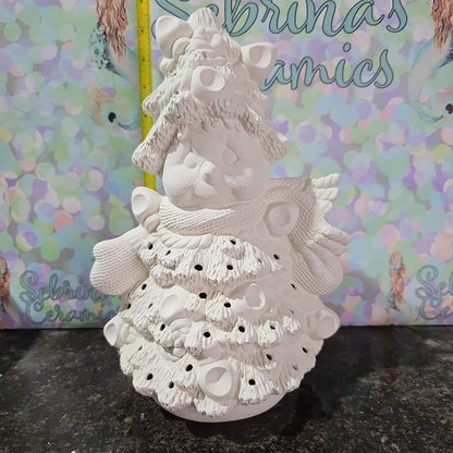 Christmas Tree Snowman - Clay Magic - 2455