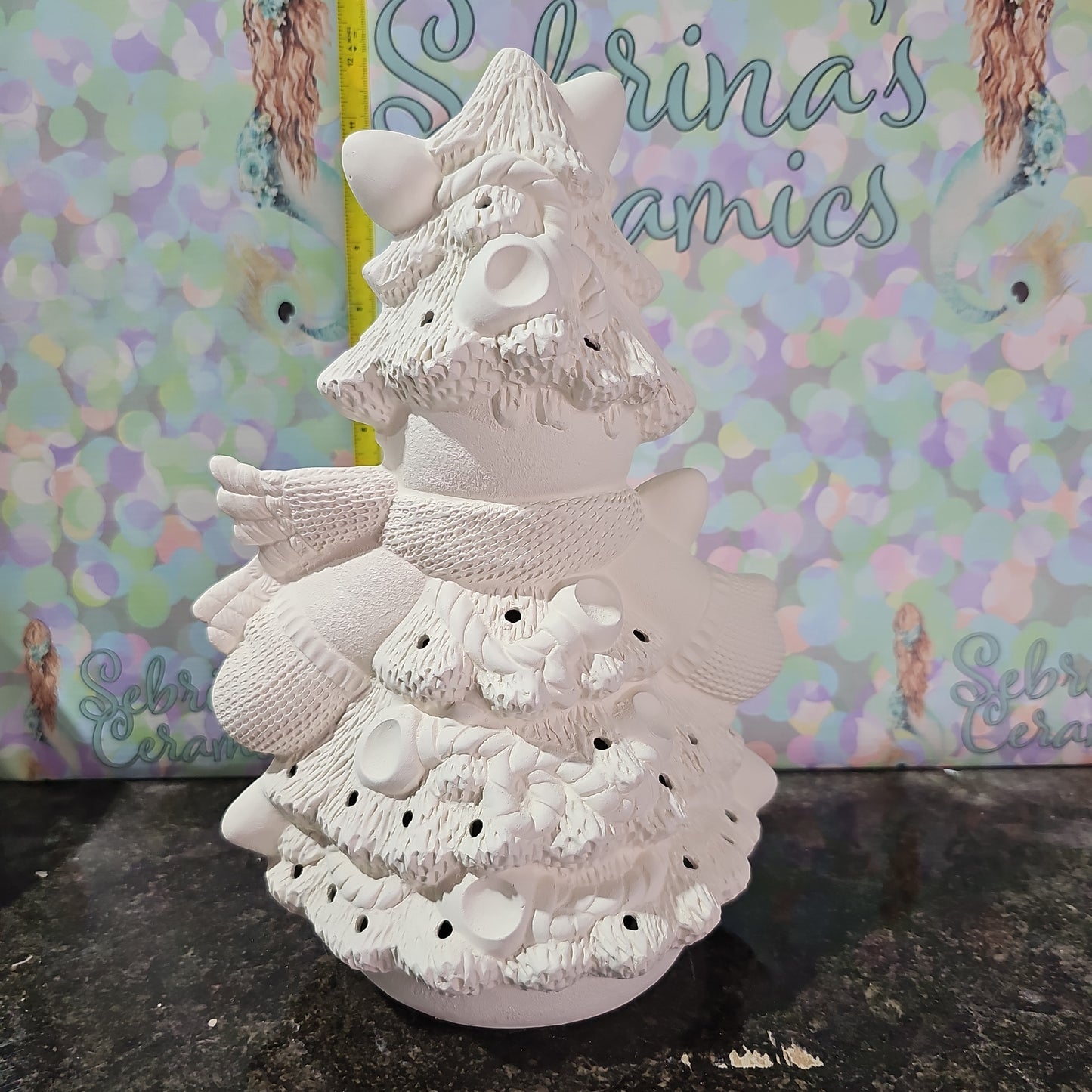 Christmas Tree Snowman - Clay Magic - 2455