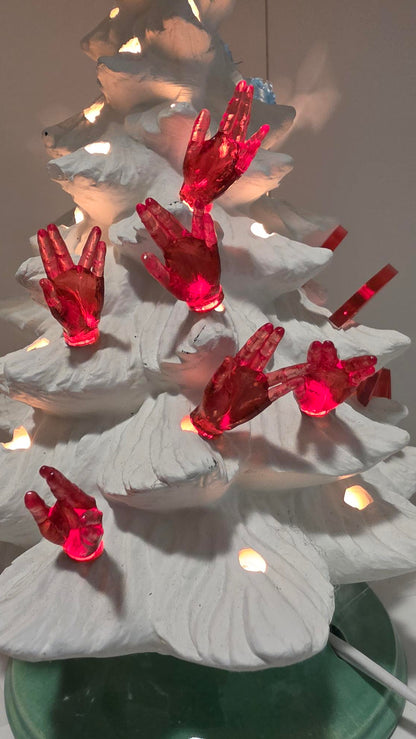 Vulcan Hand Tree Lights
