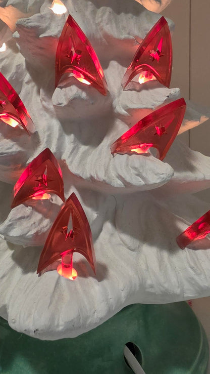Space Explorer Badge Tree Lights