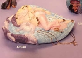 Reclining Genie Girl Ashtray - Atlantic - A1948