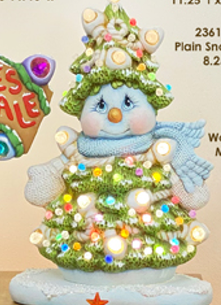 Christmas Tree Snowman - Clay Magic - 2455