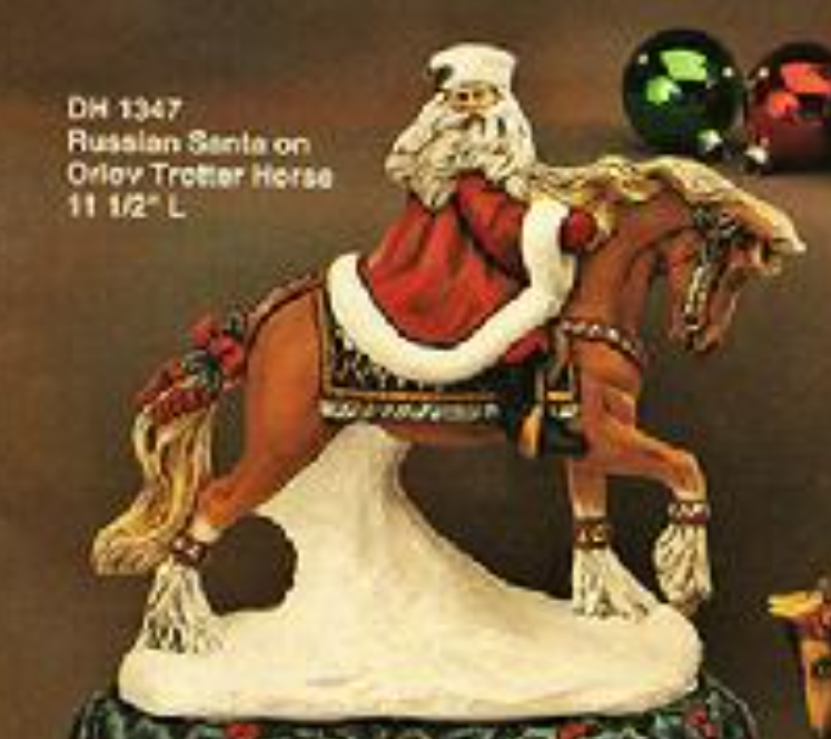 Russian Santa on Horse - Doc Holliday - 1347