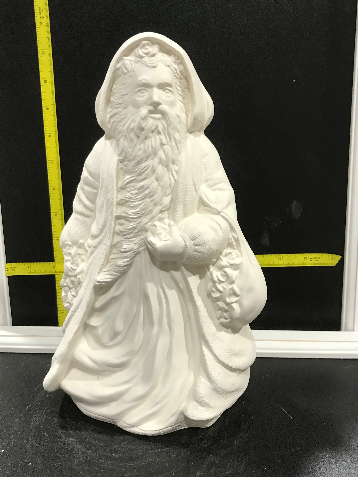 Santa With Roses Santa with roses (Santa 18) – Sebrina's Ceramics & Crafts