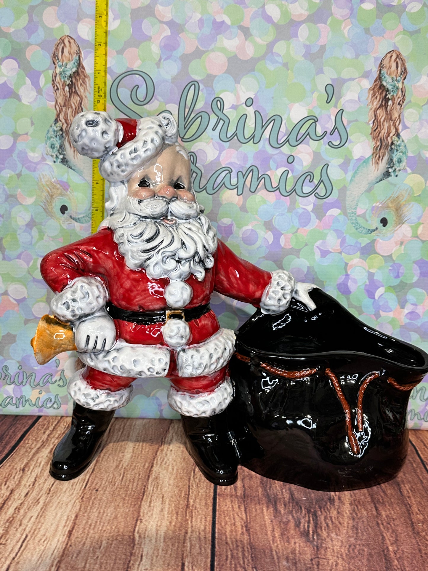 Atlantic Santa Holding Bag and Bell