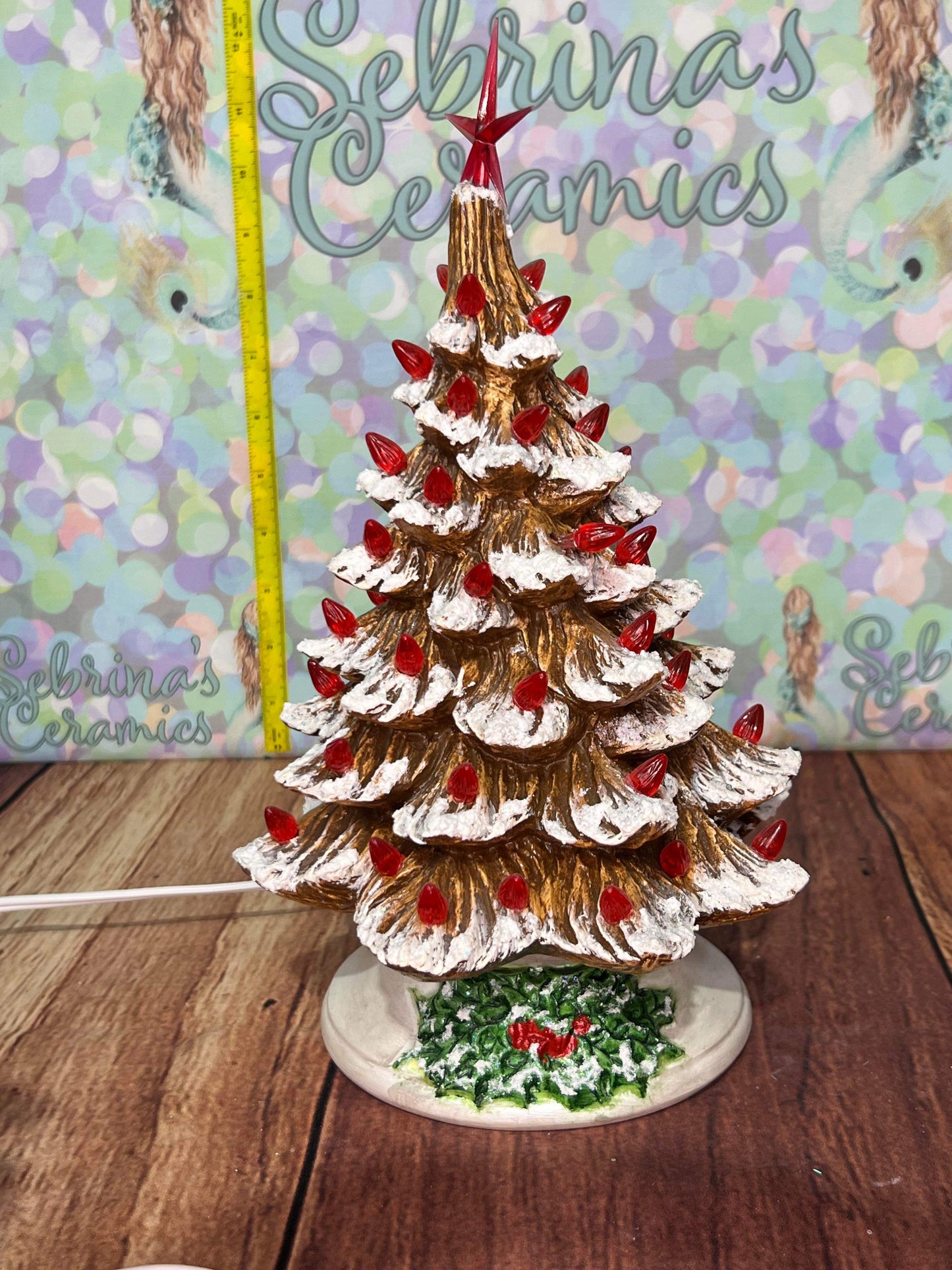 Nowells Gingerbread Color Tree