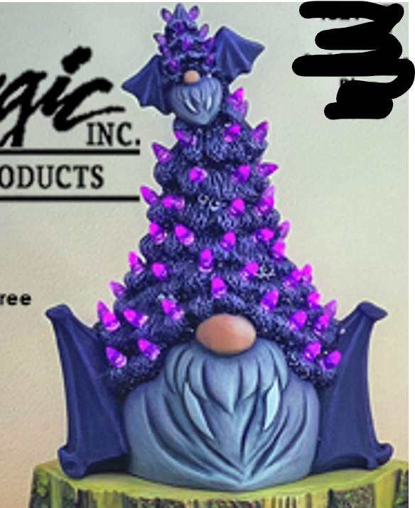 Tree Vampire Gnome - Clay Magic - 4317