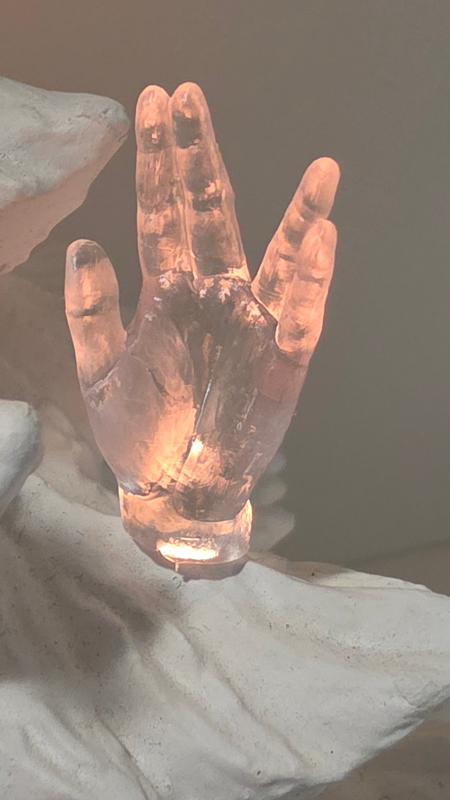Vulcan Hand Tree Lights
